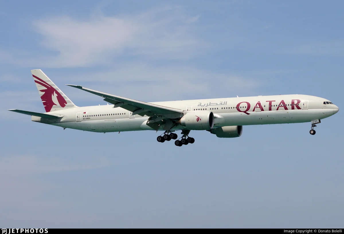 Qatar Airways A7-BEA B77W