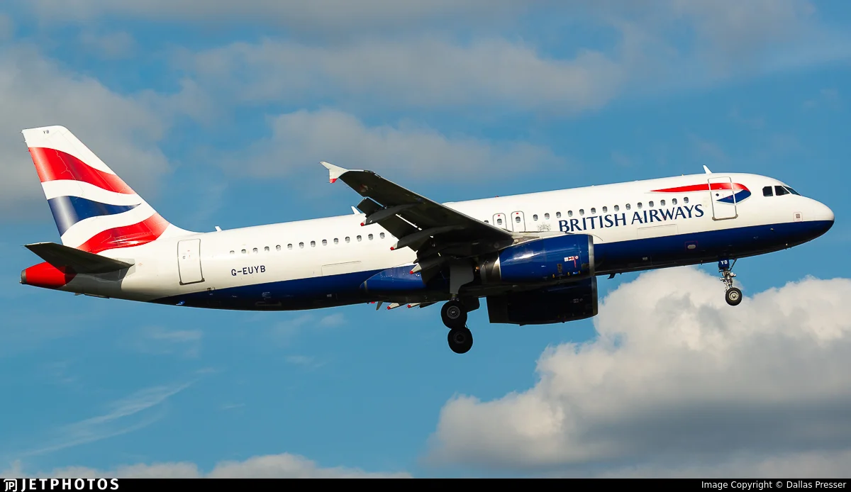British Airways Shuttle G-EUYB A320