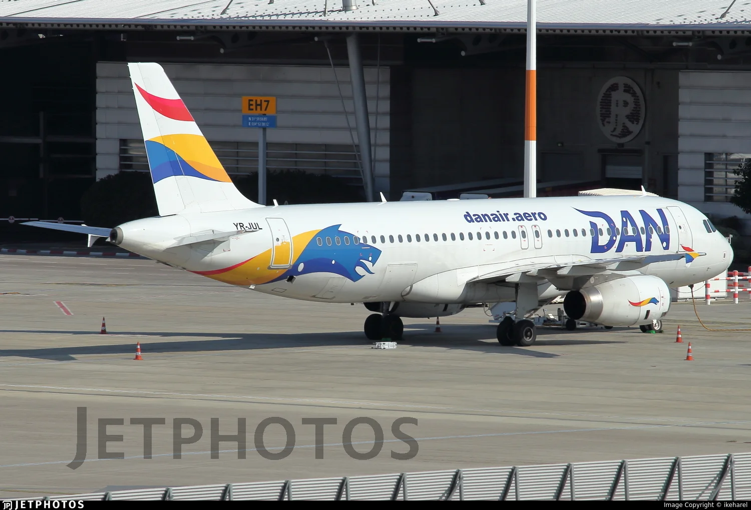 Dan Air YR-JUL A320