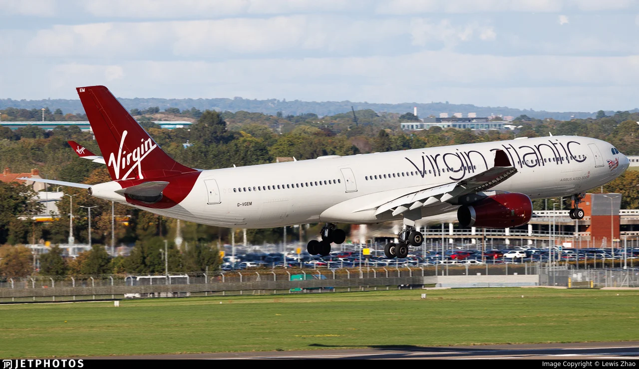 Virgin Atlantic G-VGEM A333