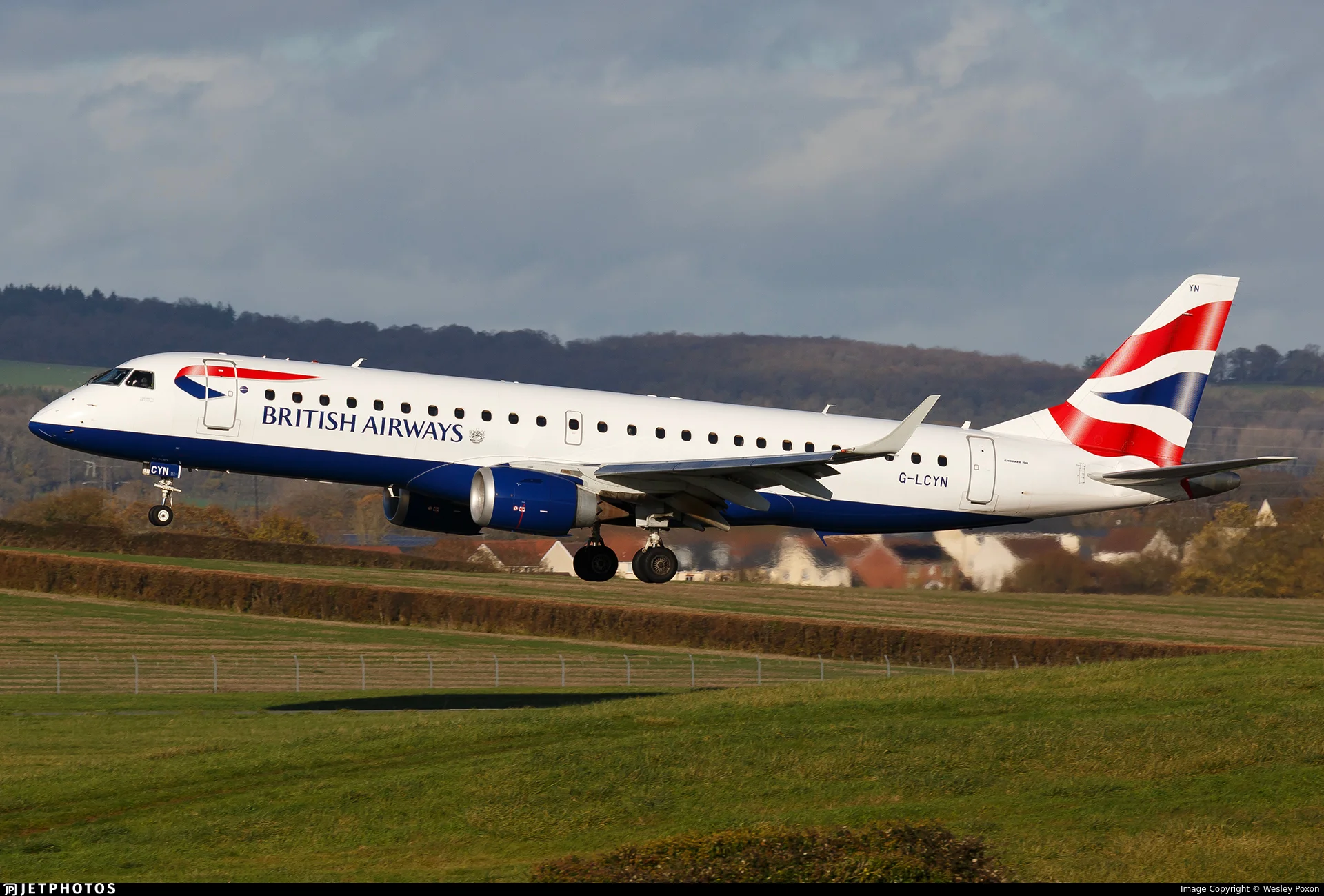 BA CityFlyer G-LCYN E190