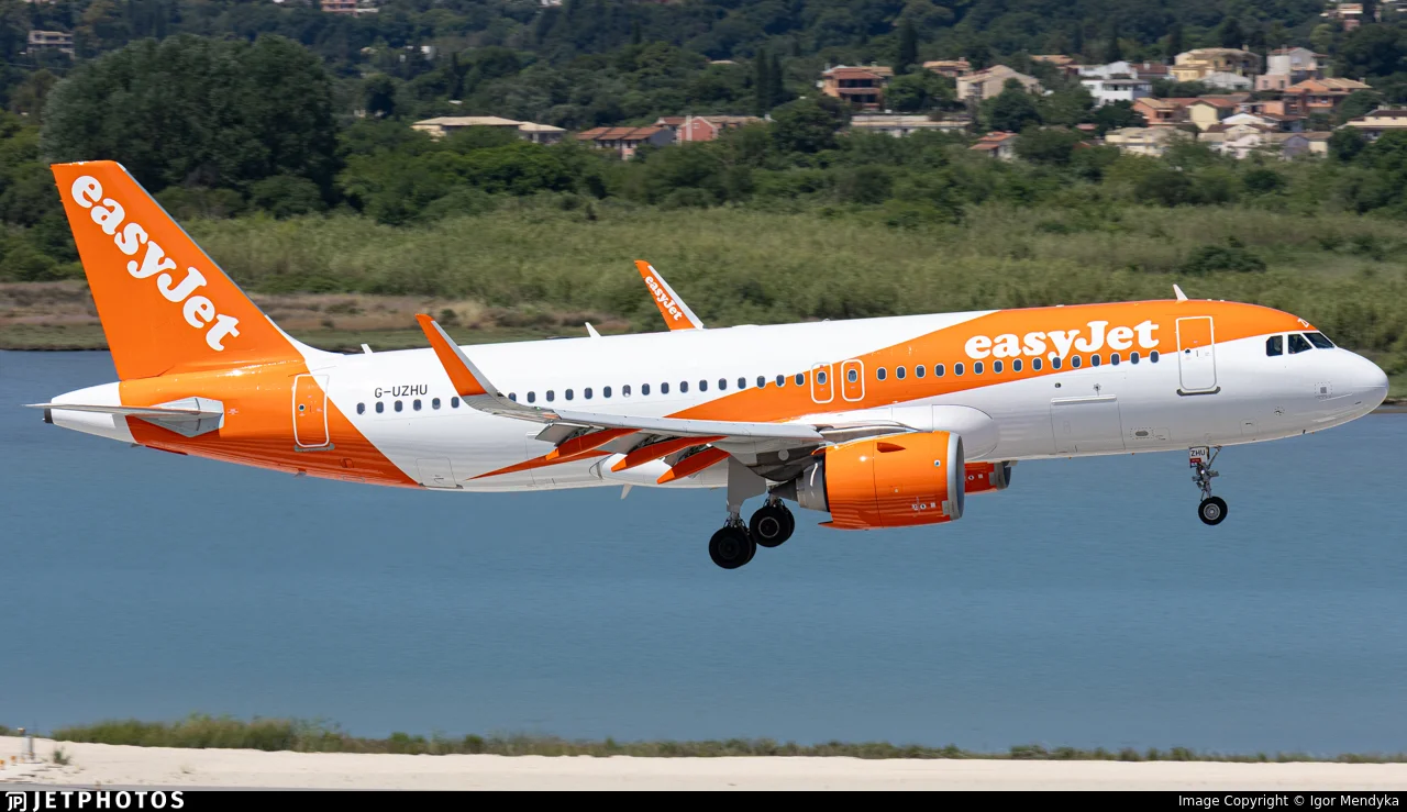 easyJet G-UZHU A20N