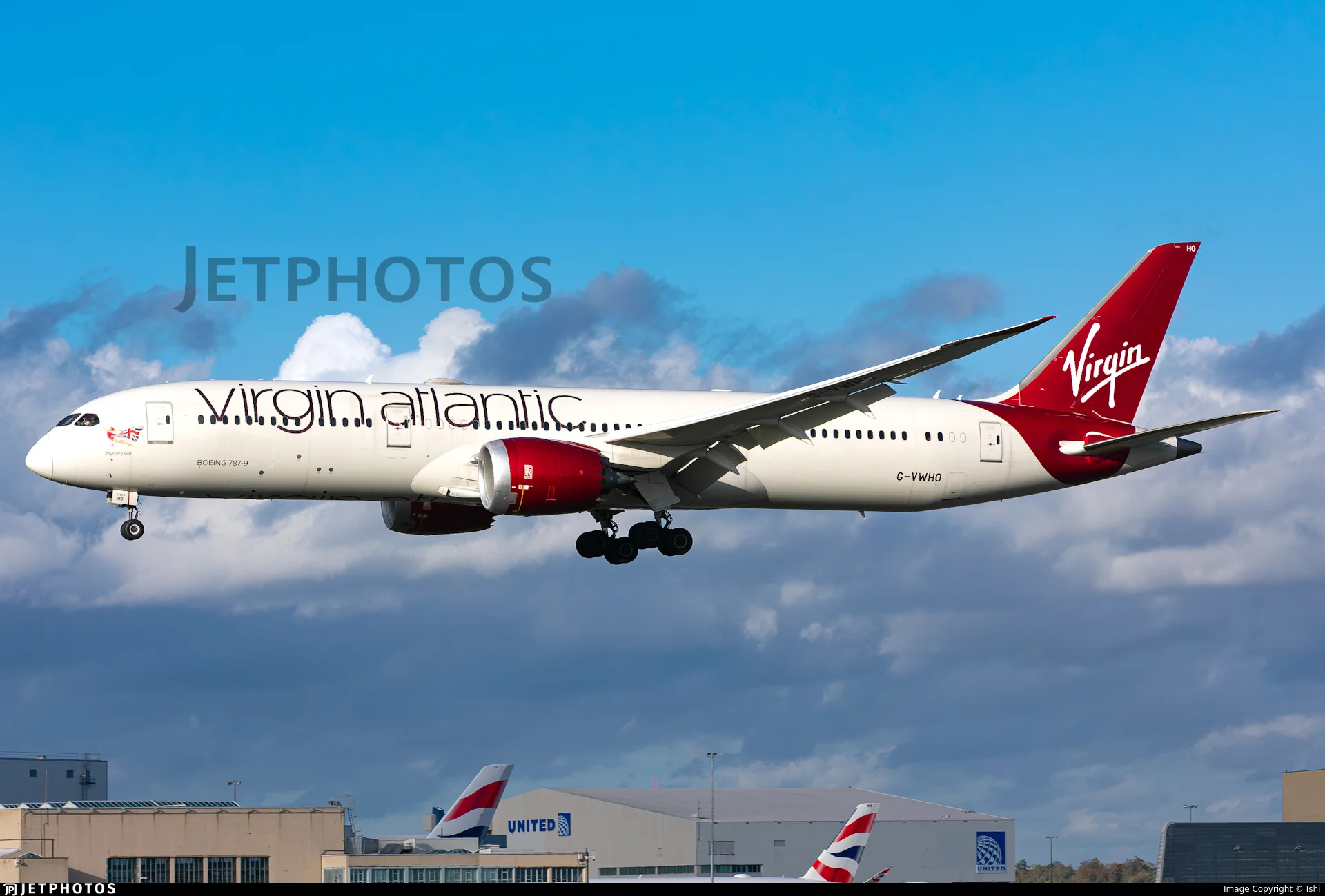 Virgin Atlantic G-VWHO B789