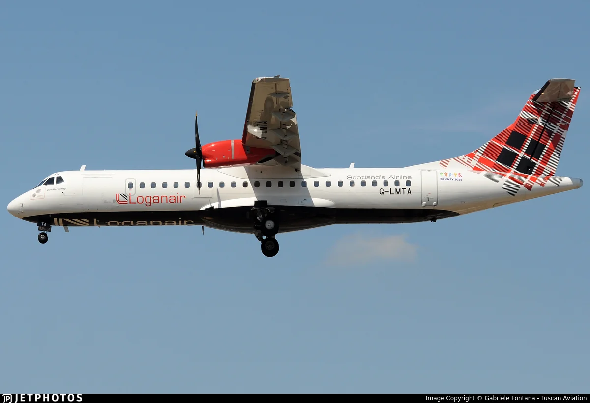 Loganair G-LMTA AT76