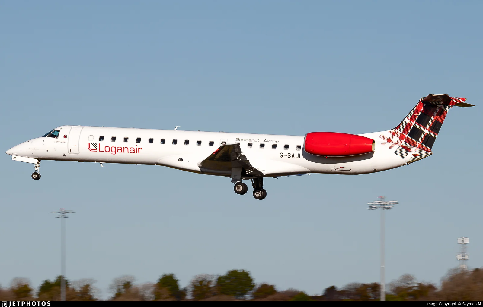Loganair G-SAJI E145