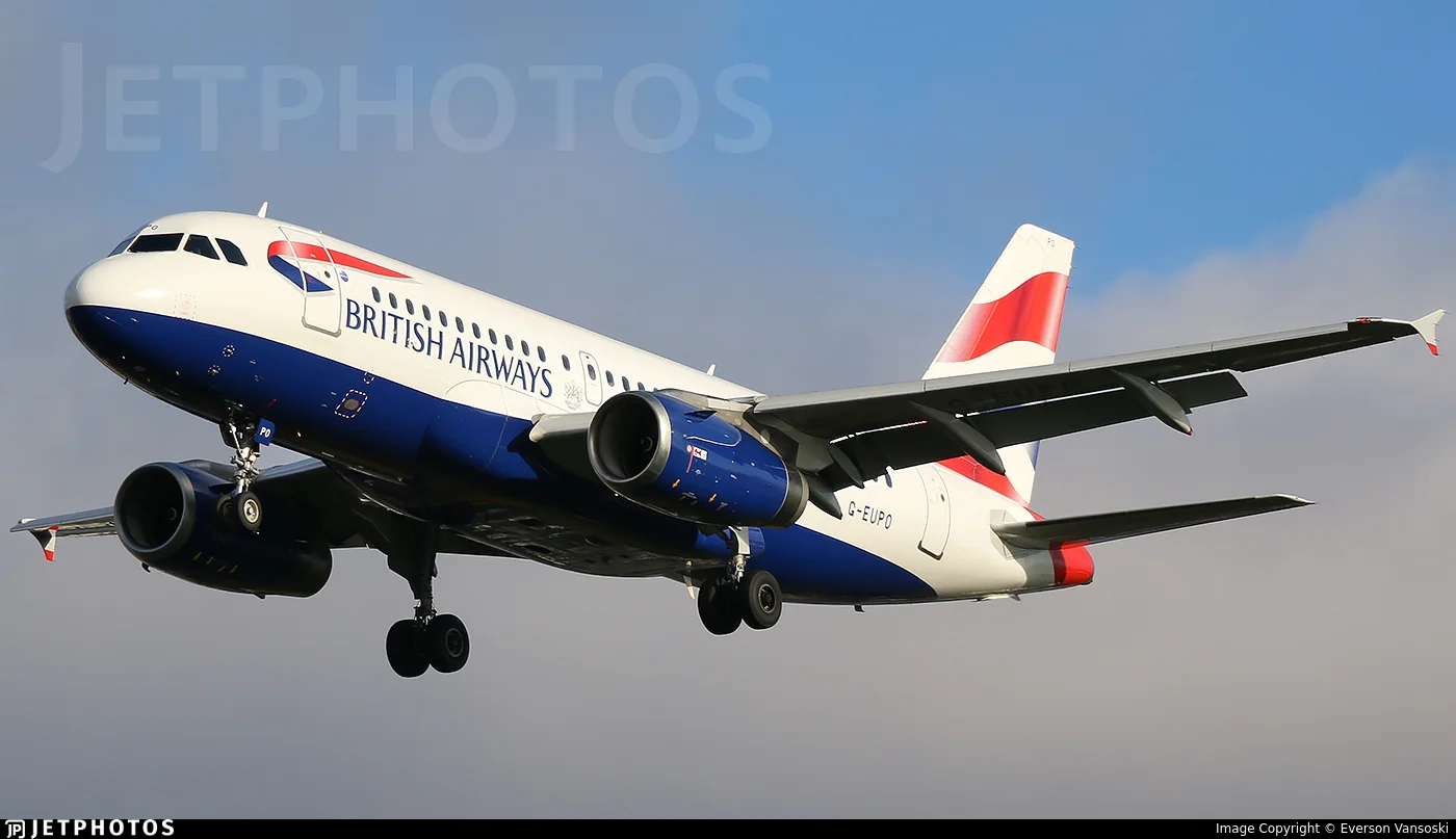 British Airways Shuttle G-EUPO A319