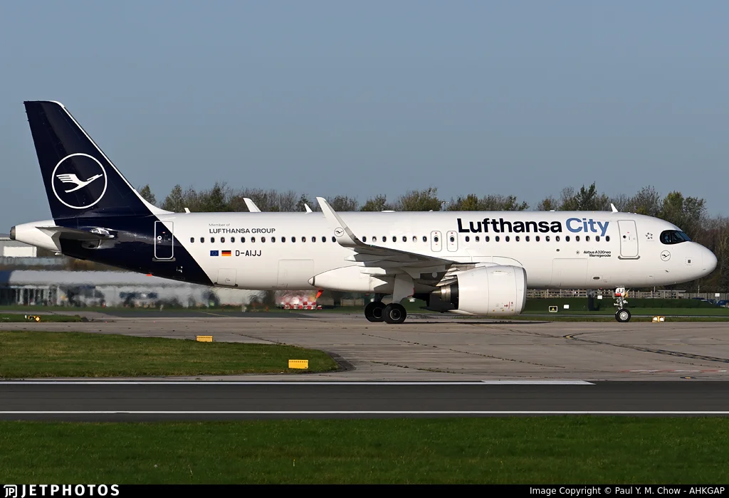 Lufthansa City D-AIJJ A20N