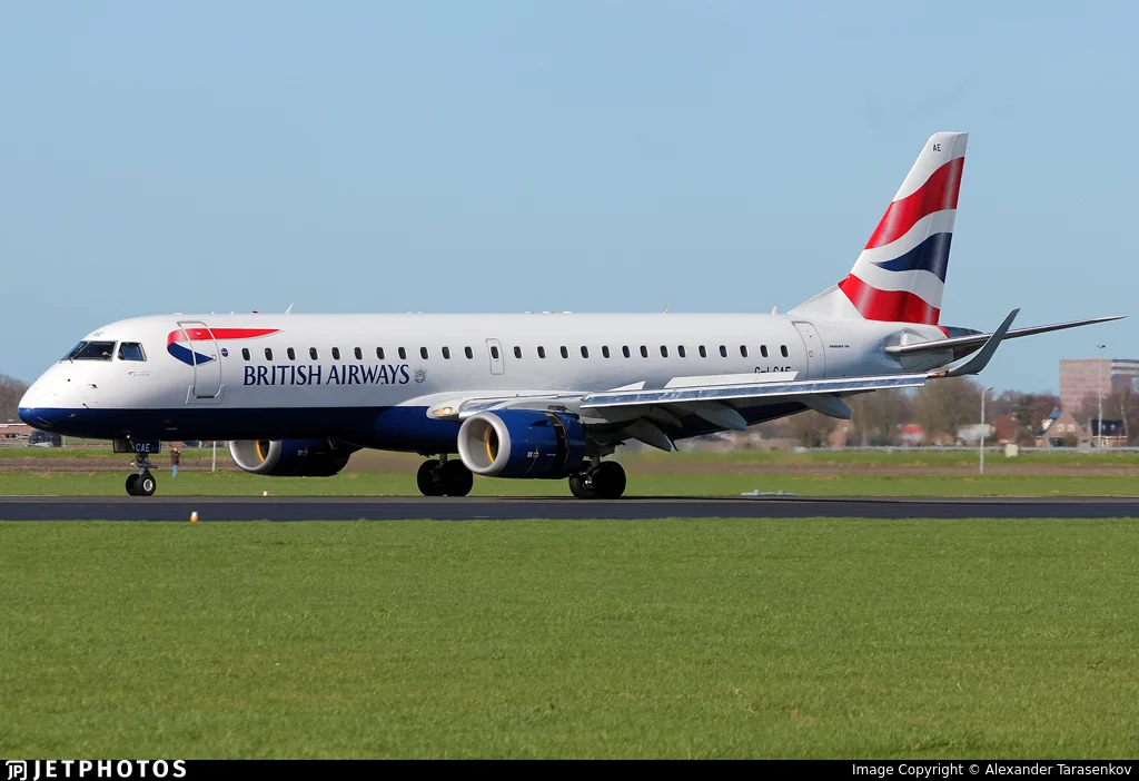 BA CityFlyer G-LCAE E190
