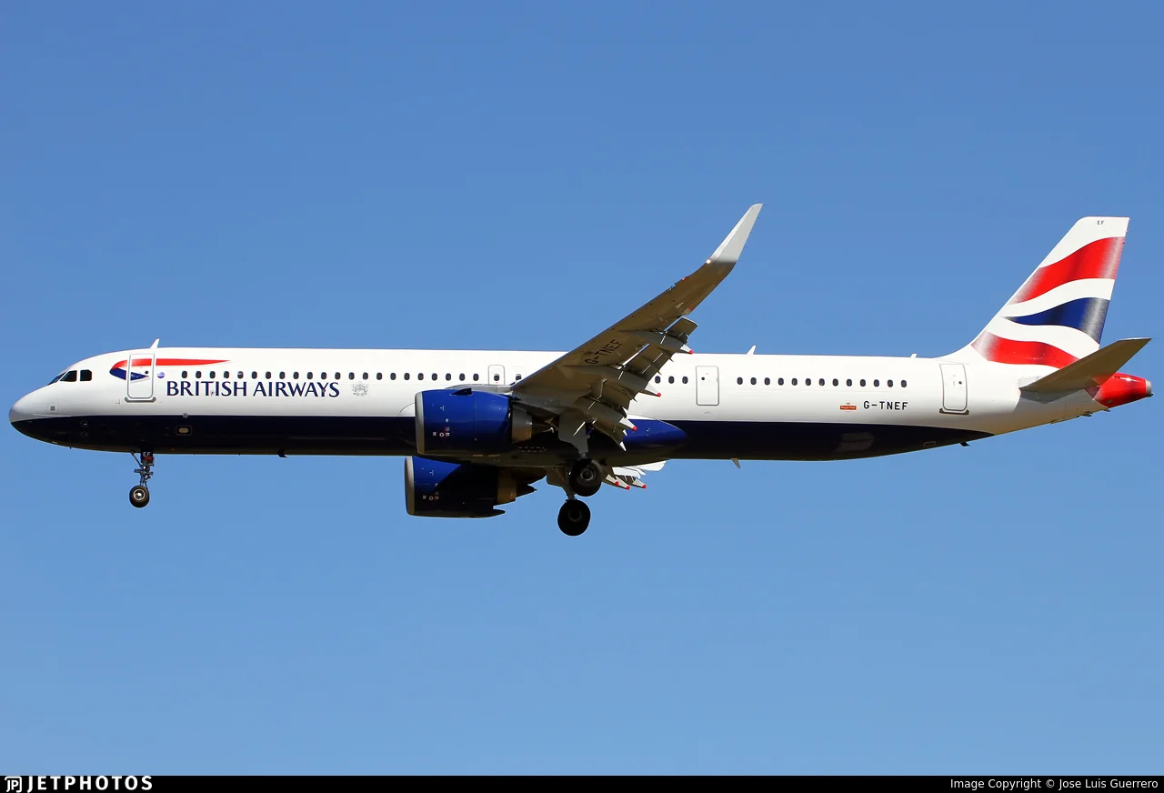 British Airways Shuttle G-TNEF A21N