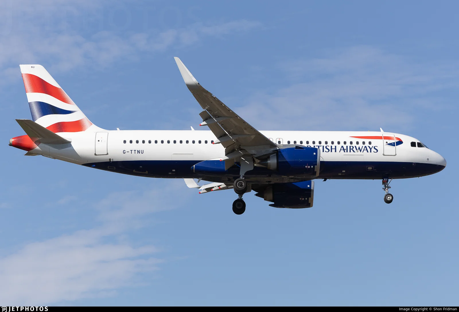 British Airways G-TTNU A20N