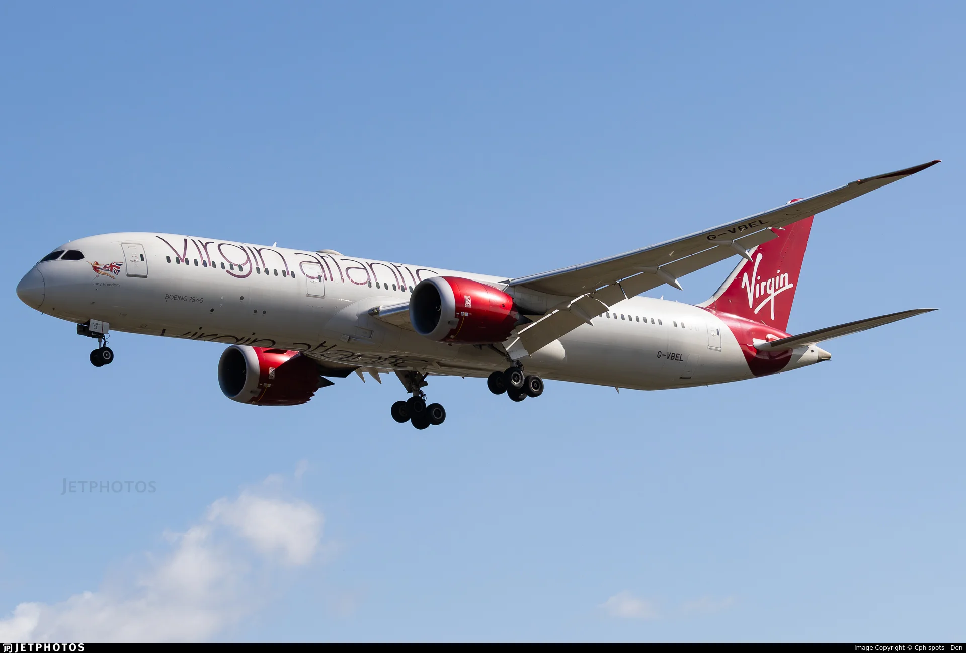 Virgin Atlantic G-VBEL B789