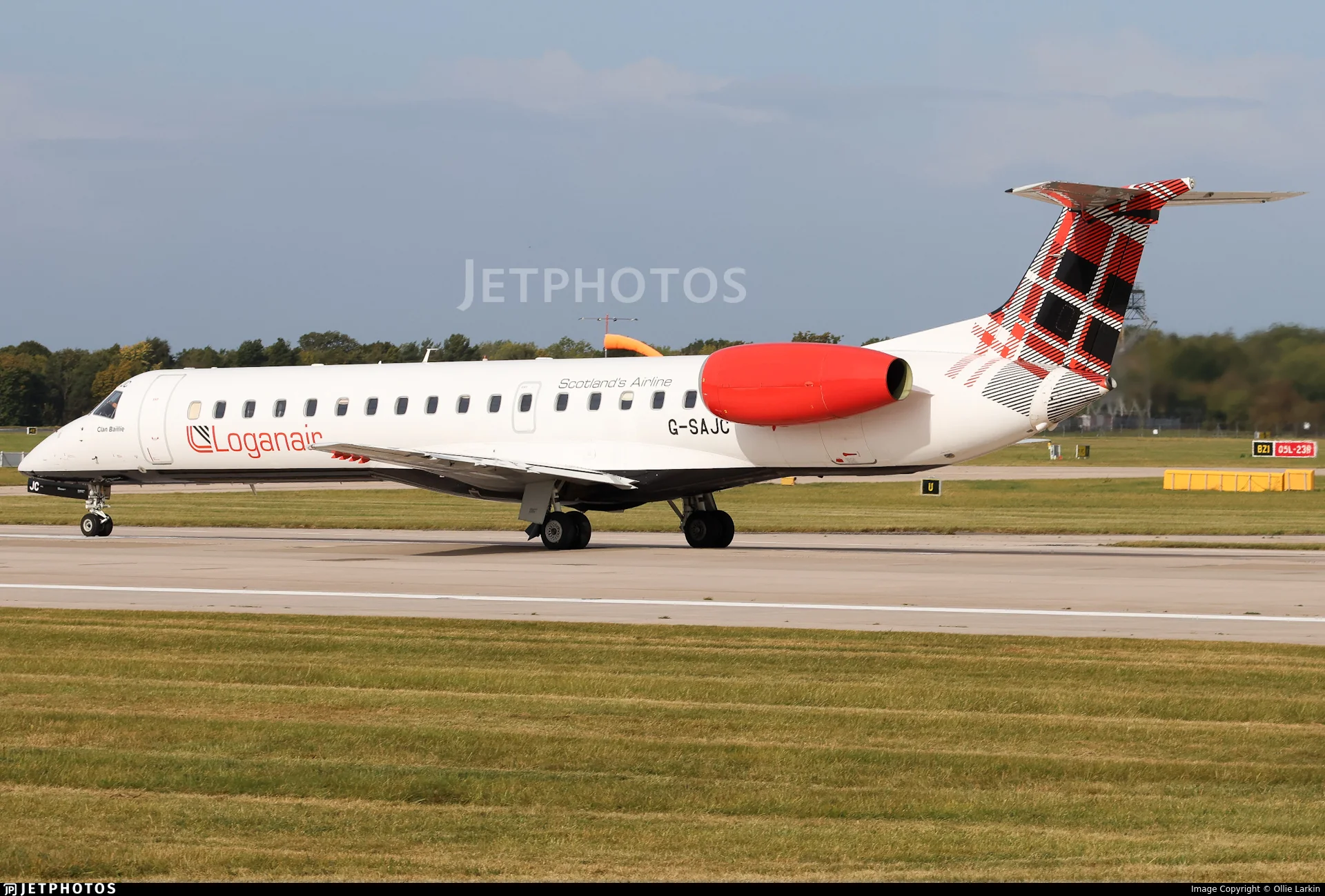 Loganair G-SAJC E145