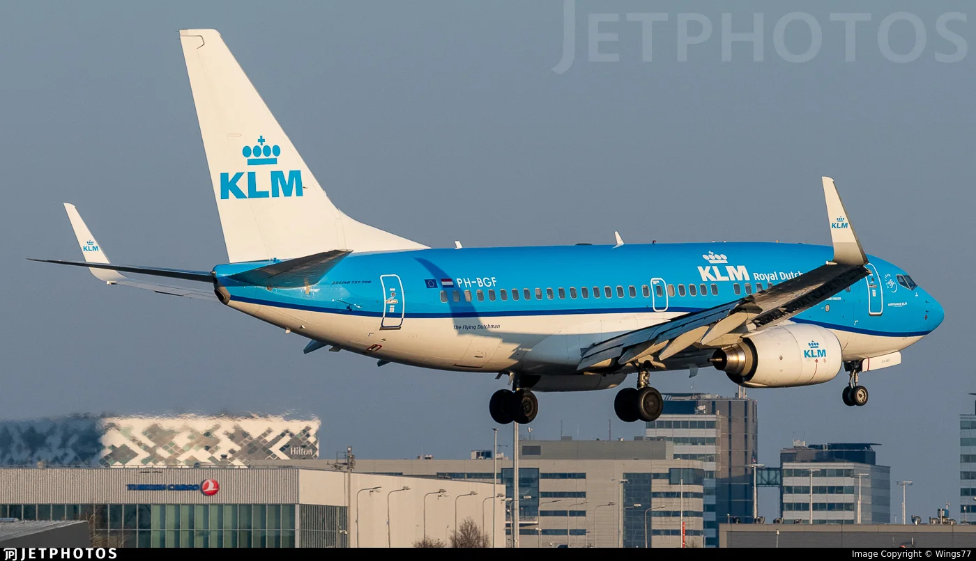 KLM PH-BGF B737