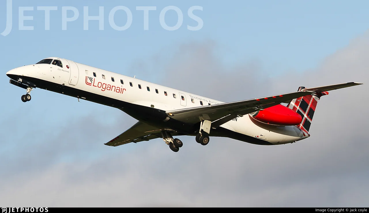 Loganair G-SAJN E145