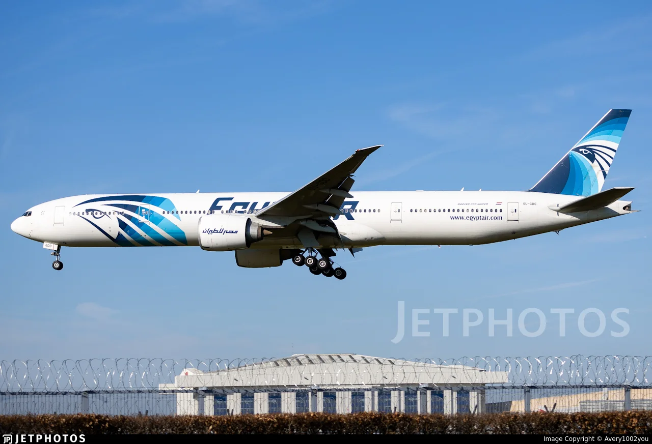 Egyptair SU-GDO B77W