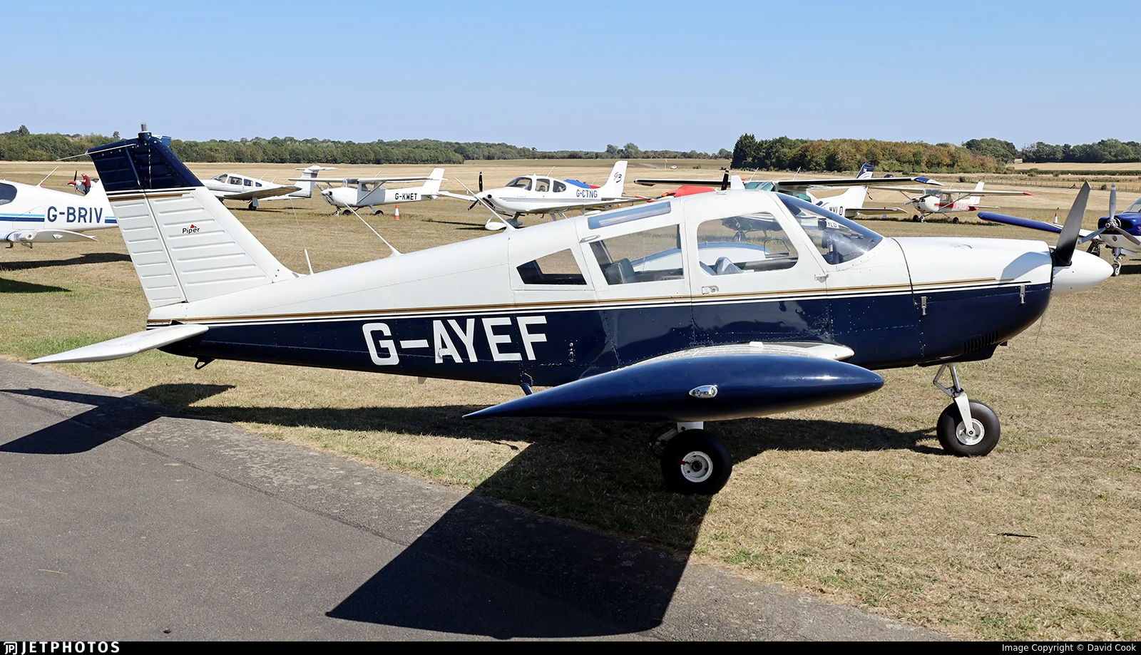 G-AYEF P28A