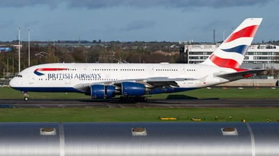 British Airways G-XLEE Airbus A380-841