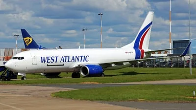 West Atlantic Airlines G-NPTG Boeing 737-8F2(BCF)