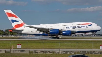 British Airways G-XLEG Airbus A380-841