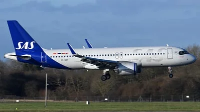 SAS Connect EI-SCF Airbus A320-251N