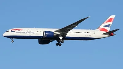British Airways G-ZBKR Boeing 787-9 Dreamliner
