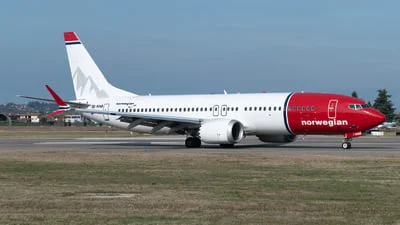Norwegian SE-NAB Boeing 737-8 MAX