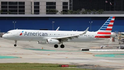 American Airlines N111ZM Airbus A321-231
