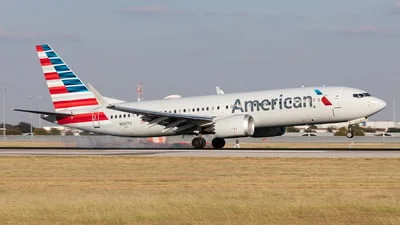 American Airlines N321TG Boeing 737-8 MAX