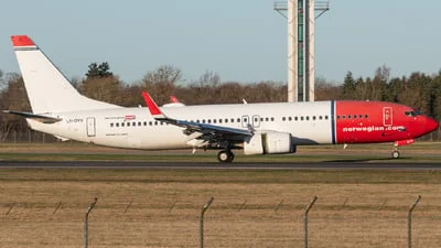 Norwegian LN-DYY Boeing 737-8JP