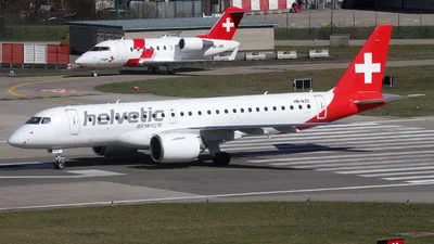 Helvetic Airways HB-AZD Embraer ERJ-190-300STD