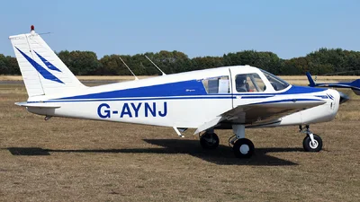 Private G-AYNJ Piper PA-28-140 Cherokee C