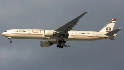 Etihad Airways A6-ETS Boeing 777-3FXER