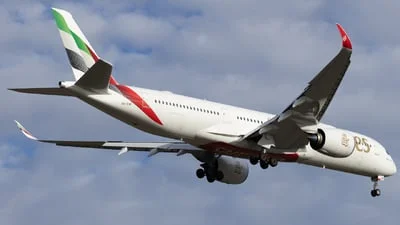 Emirates A6-EXP Airbus A350-941