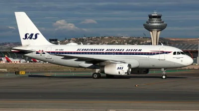 Scandinavian Airlines (SAS) OY-KBO Airbus A319-132