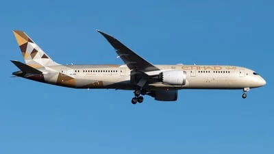 Etihad Airways A6-BNE Boeing 787-9 Dreamliner