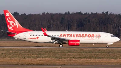 Corendon Airlines TC-TJY Boeing 737-8AS
