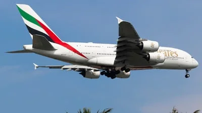 Emirates A6-EUM Airbus A380-842