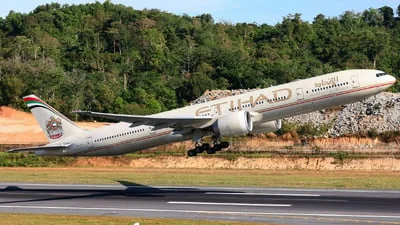 Etihad Airways A6-ETJ Boeing 777-3FXER