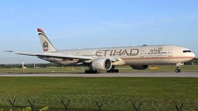 Etihad Airways A6-ETP Boeing 777-3FXER
