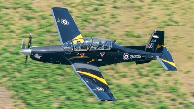 United Kingdom - Royal Air Force (RAF) ZM325 Raytheon T-6C Texan T1