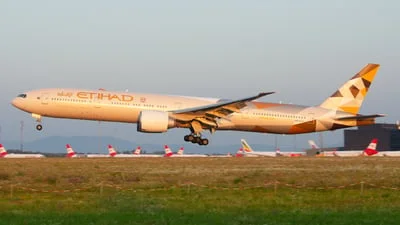 Etihad Airways A6-ETH Boeing 777-3FXER