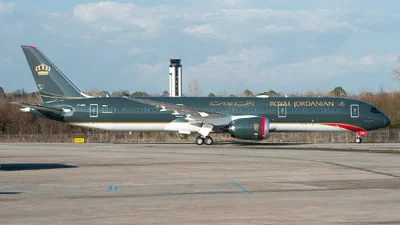 Royal Jordanian JY-RBA Boeing 787-9 Dreamliner