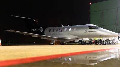 Silver Aviation G-SLVA Pilatus PC-24