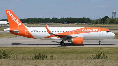 easyJet G-EZWX Airbus A320-214