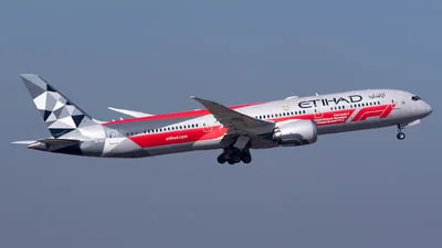 Etihad Airways A6-BLV Boeing 787-9 Dreamliner