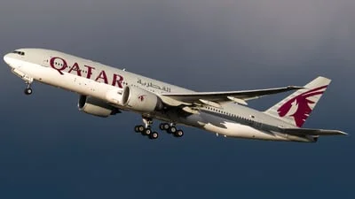 Qatar Airways A7-BBB Boeing 777-2DZLR