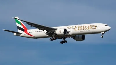 Emirates A6-EQP Boeing 777-31HER