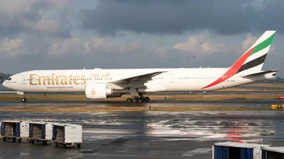 Emirates A6-EQE Boeing 777-31HER