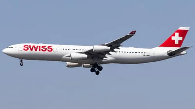 Swiss HB-JMH Airbus A340-313X