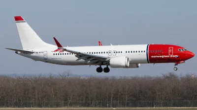 Norwegian SE-RTO Boeing 737-8 MAX